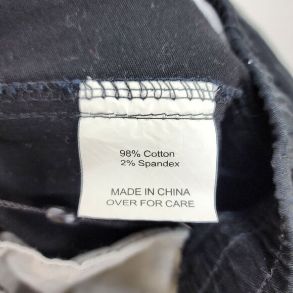 Decibel Mens Cargo Jogger Pants Utility Elastic Waist Size XL Black New - Picture 4 of 11